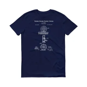 1874 Fishing Reels Patent T-Shirt - Fishing T-Shirt, Patent Shirt, Old Patent T-shirt, Fishing Rod shirt, Fisherman Gift, Fisherman T-Shirt