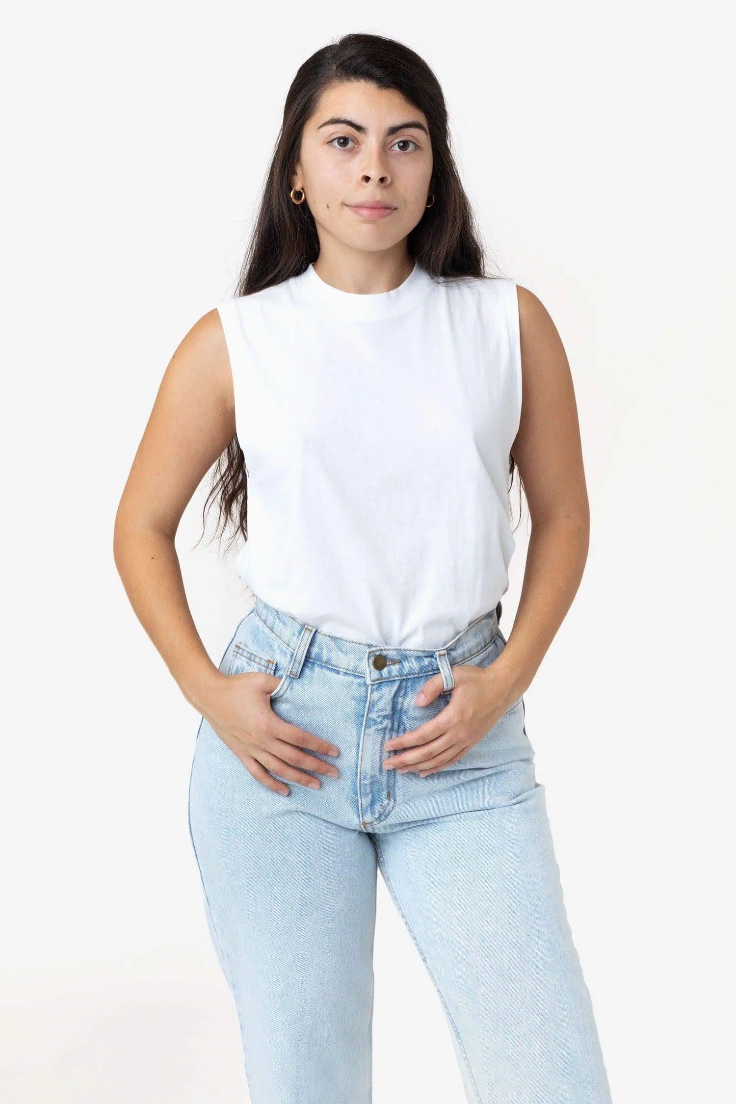 2865GD - Women's Garment Dye Muscle Tank