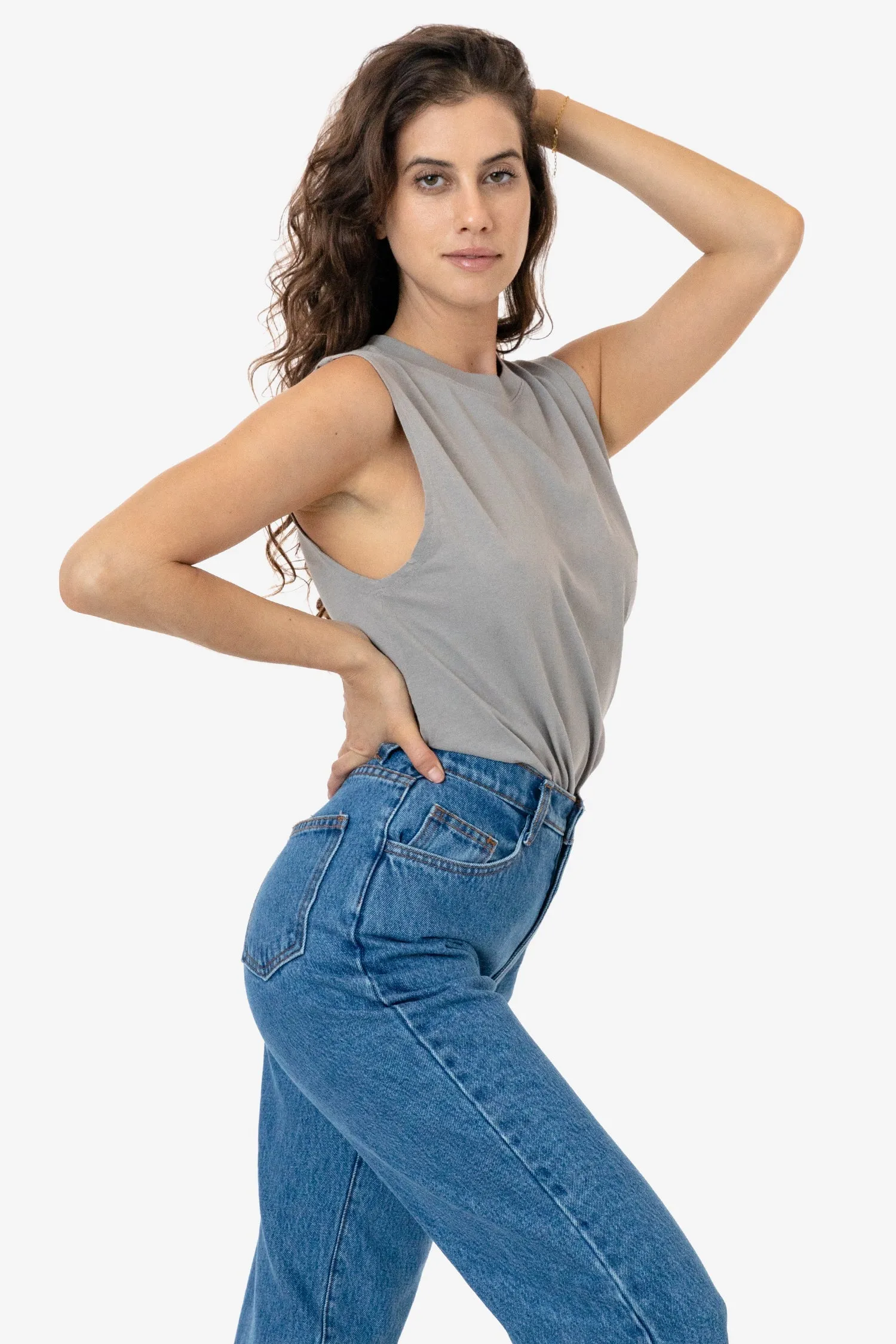 2865GD - Women's Garment Dye Muscle Tank