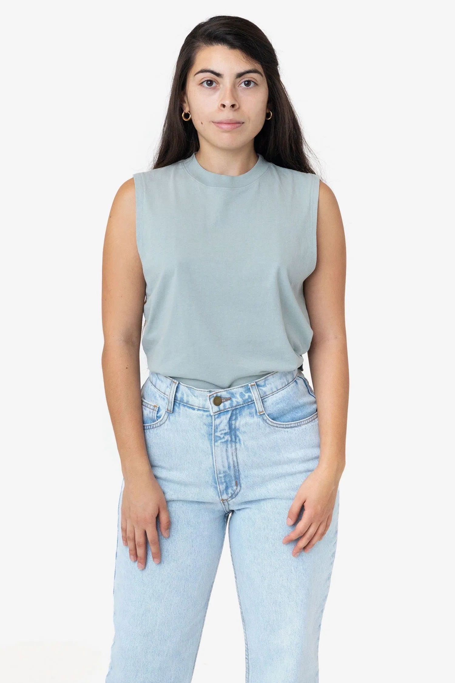 2865GD - Women's Garment Dye Muscle Tank