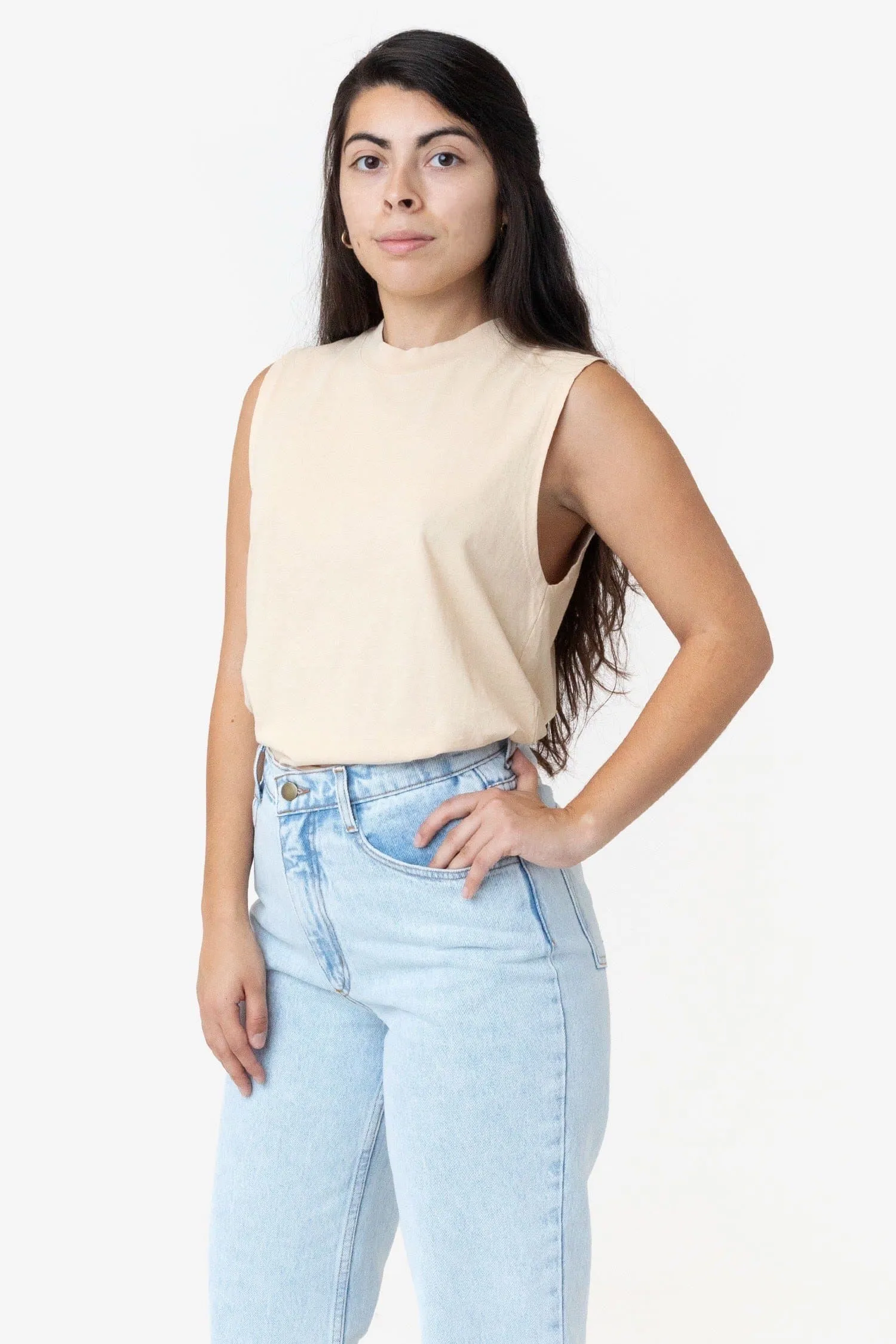 2865GD - Women's Garment Dye Muscle Tank