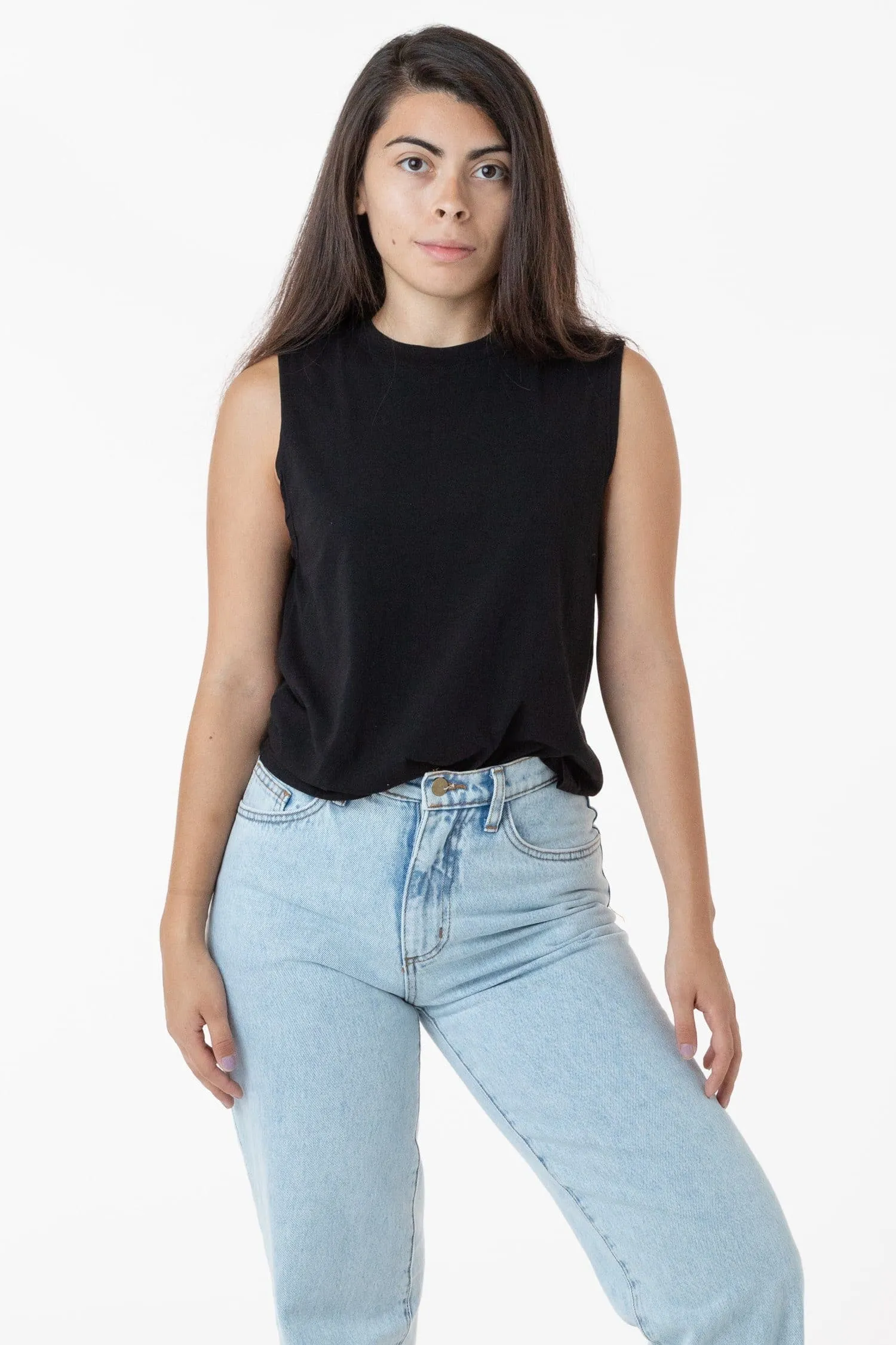 2865GD - Women's Garment Dye Muscle Tank