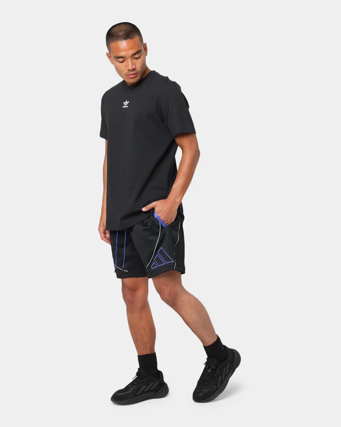 Adidas Daniel Patrick X Adidas Mesh Shorts Black