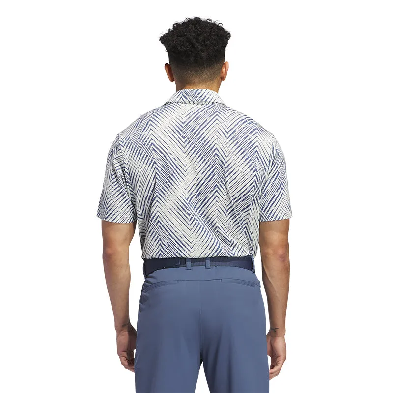 ADIDAS Ultimate365 Printed Men's Polo (Jade/Ink)
