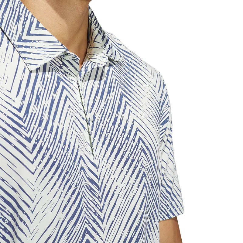 ADIDAS Ultimate365 Printed Men's Polo (Jade/Ink)