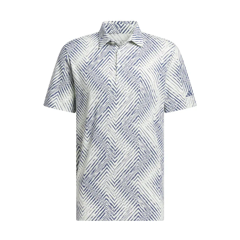 ADIDAS Ultimate365 Printed Men's Polo (Jade/Ink)