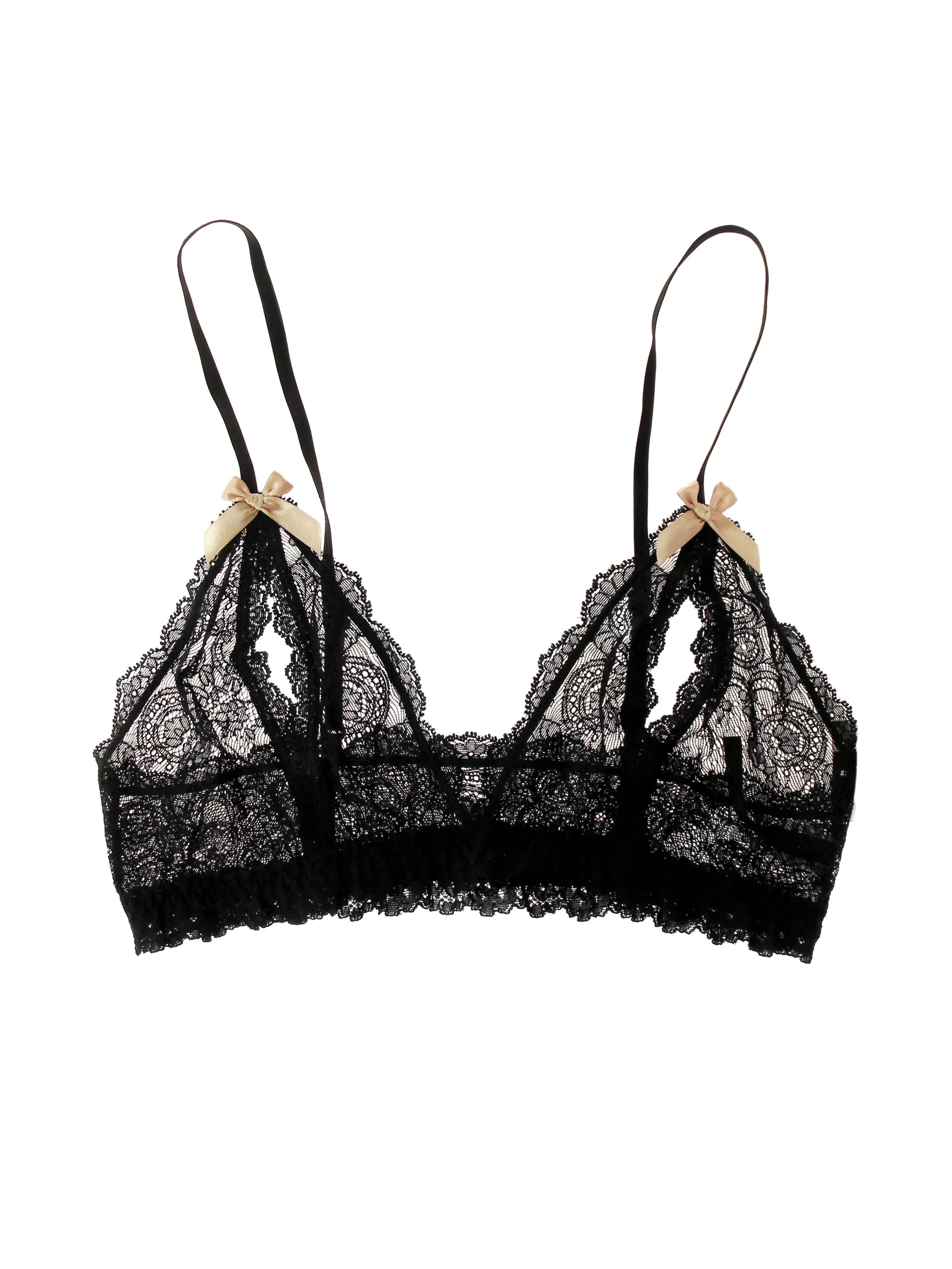 &oh™ Luxe Lace Open Bralette