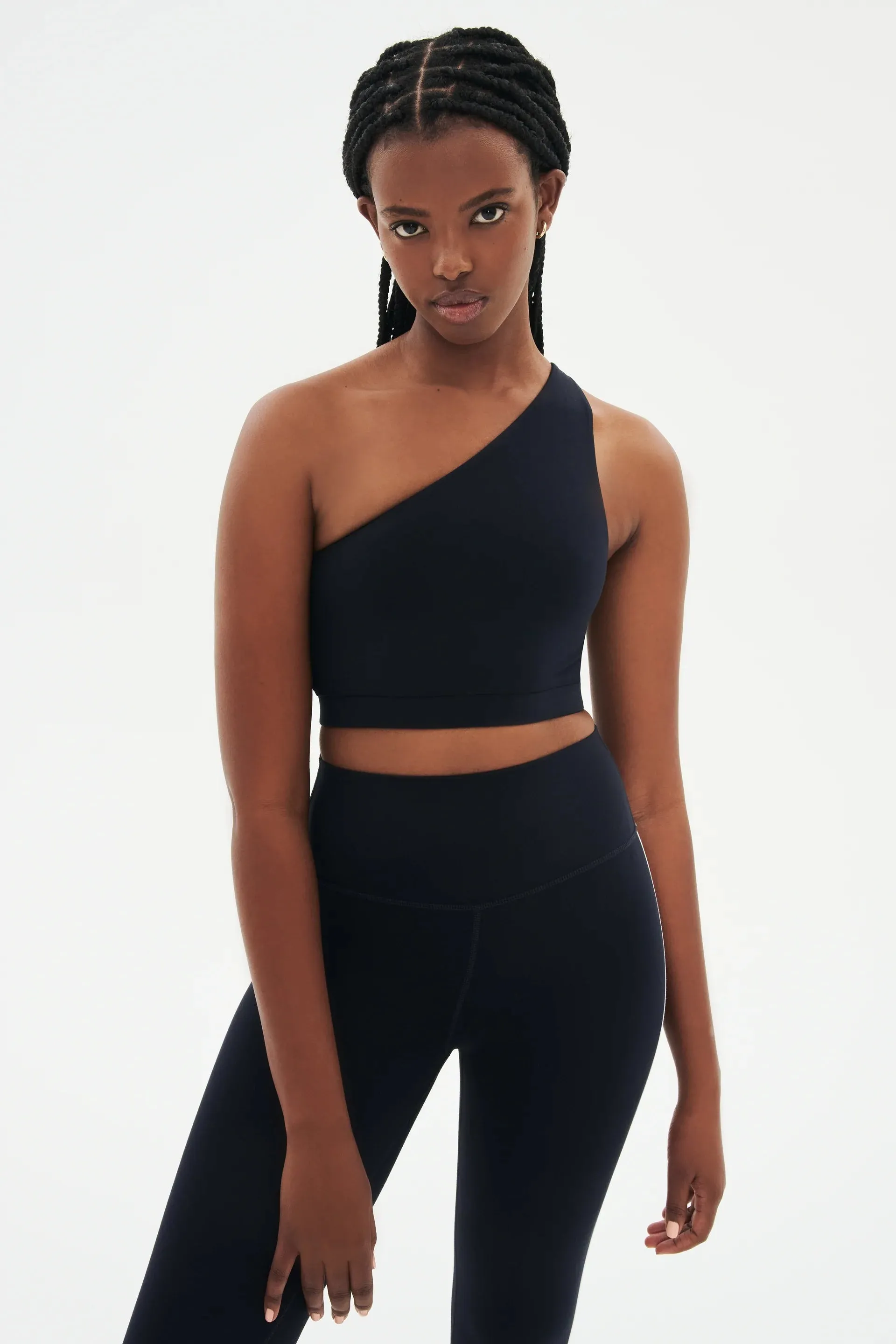 Asymmetric Airweight Bra Indigo
