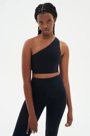 Asymmetric Airweight Bra Indigo