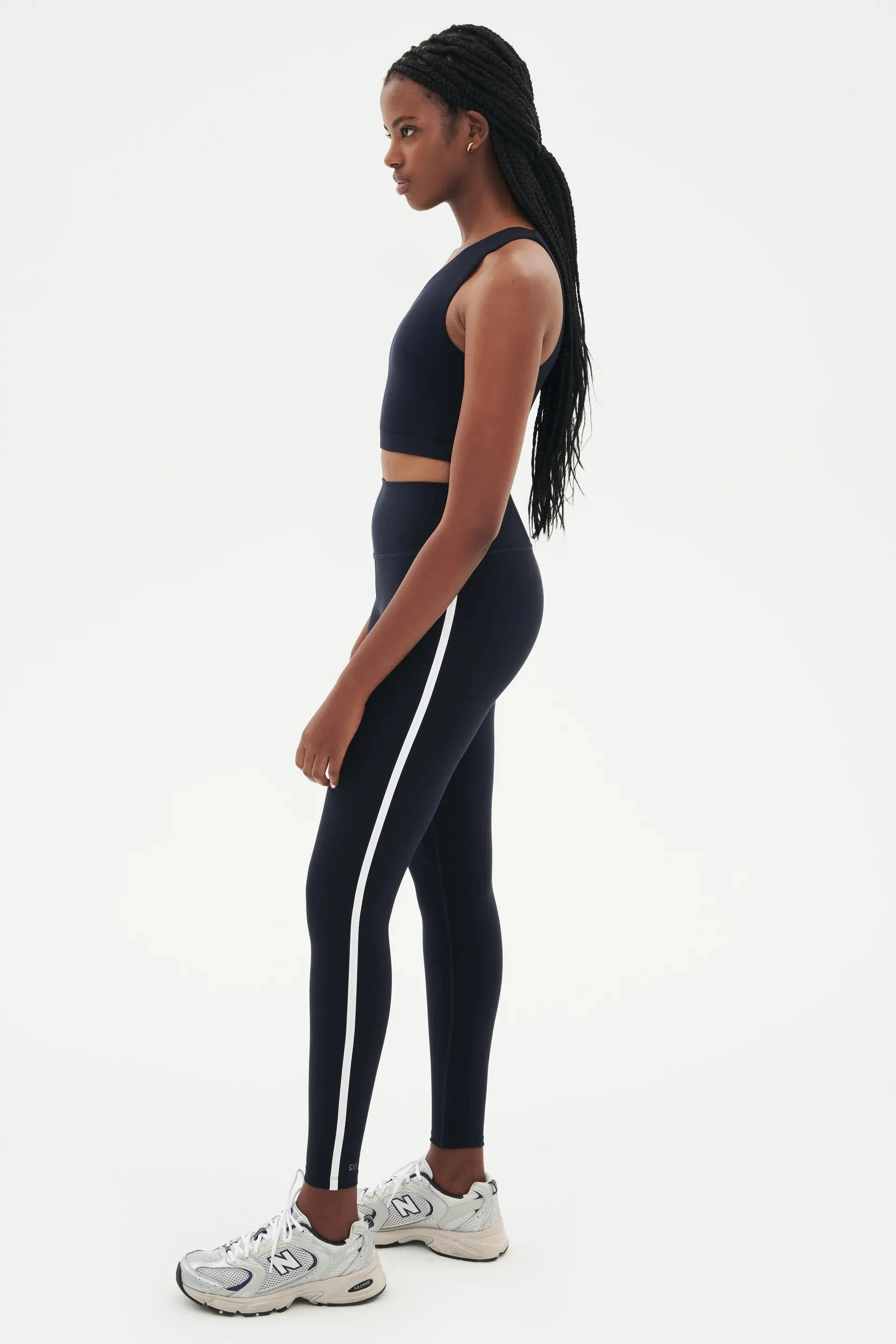 Asymmetric Airweight Bra Indigo