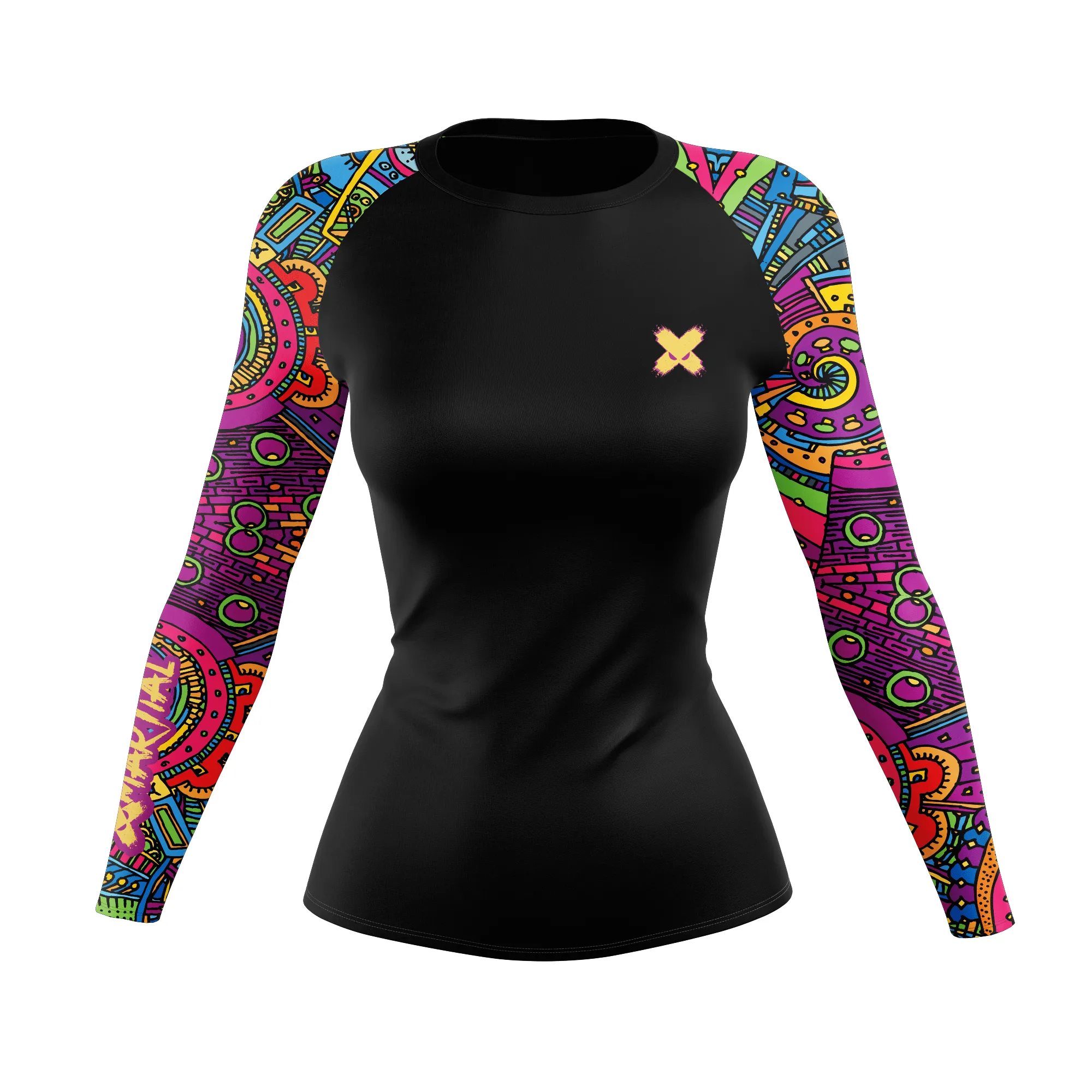 Aztec Women's Longsleeve BJJ Rash Guard