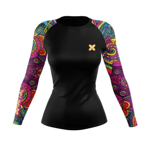 Aztec Women's Longsleeve BJJ Rash Guard