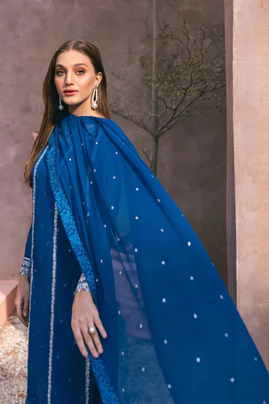 Azure | Embroidered Ensembles 3 Pcs | Radiant Sky