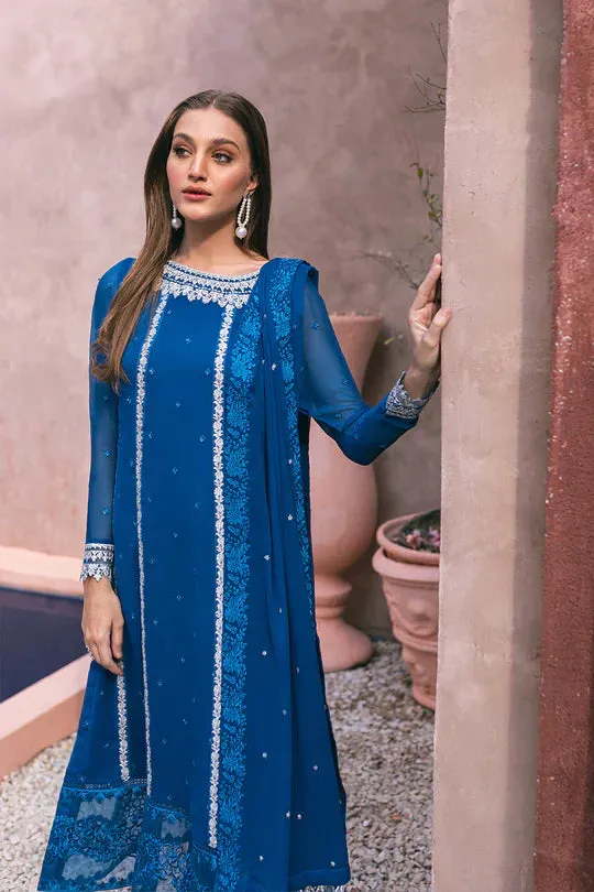 Azure | Embroidered Ensembles 3 Pcs | Radiant Sky