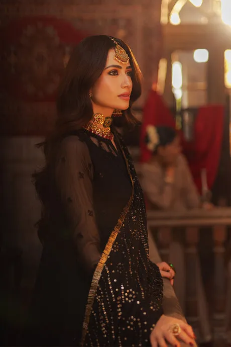 Azure | Ensembles Embroidered Formals | Noir Majesty