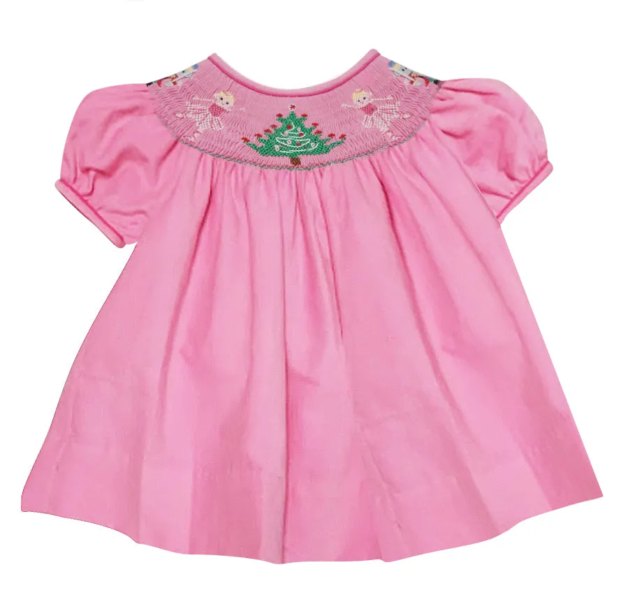 Baby Girl's Pink "Nutcracker" Christmas Bishop