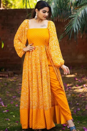Best Yellow Gown For Haldi Ceremony 2023