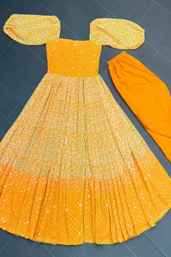 Best Yellow Gown For Haldi Ceremony 2023