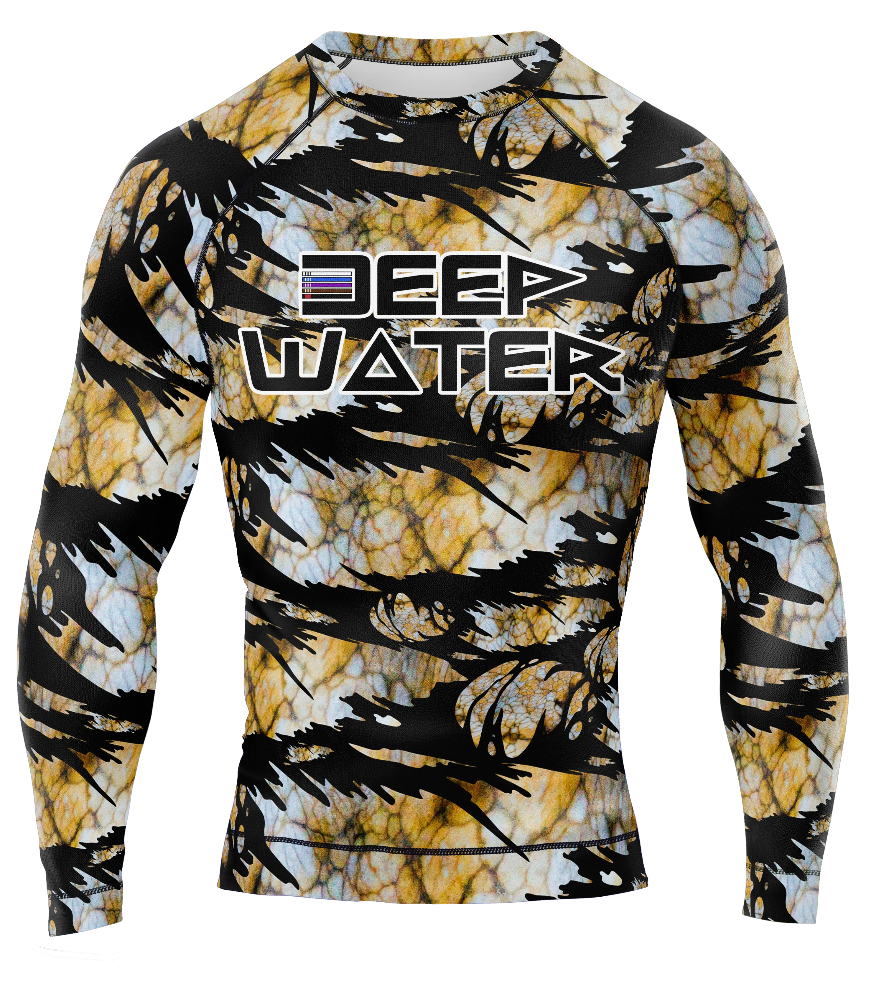 BJJ Deep Water Blinky Tako Sport Rash Guard