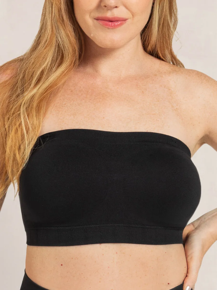 Buy 1, Get 1 FREE: 1 Strapless Bra   1 FREE Mesh Shorts