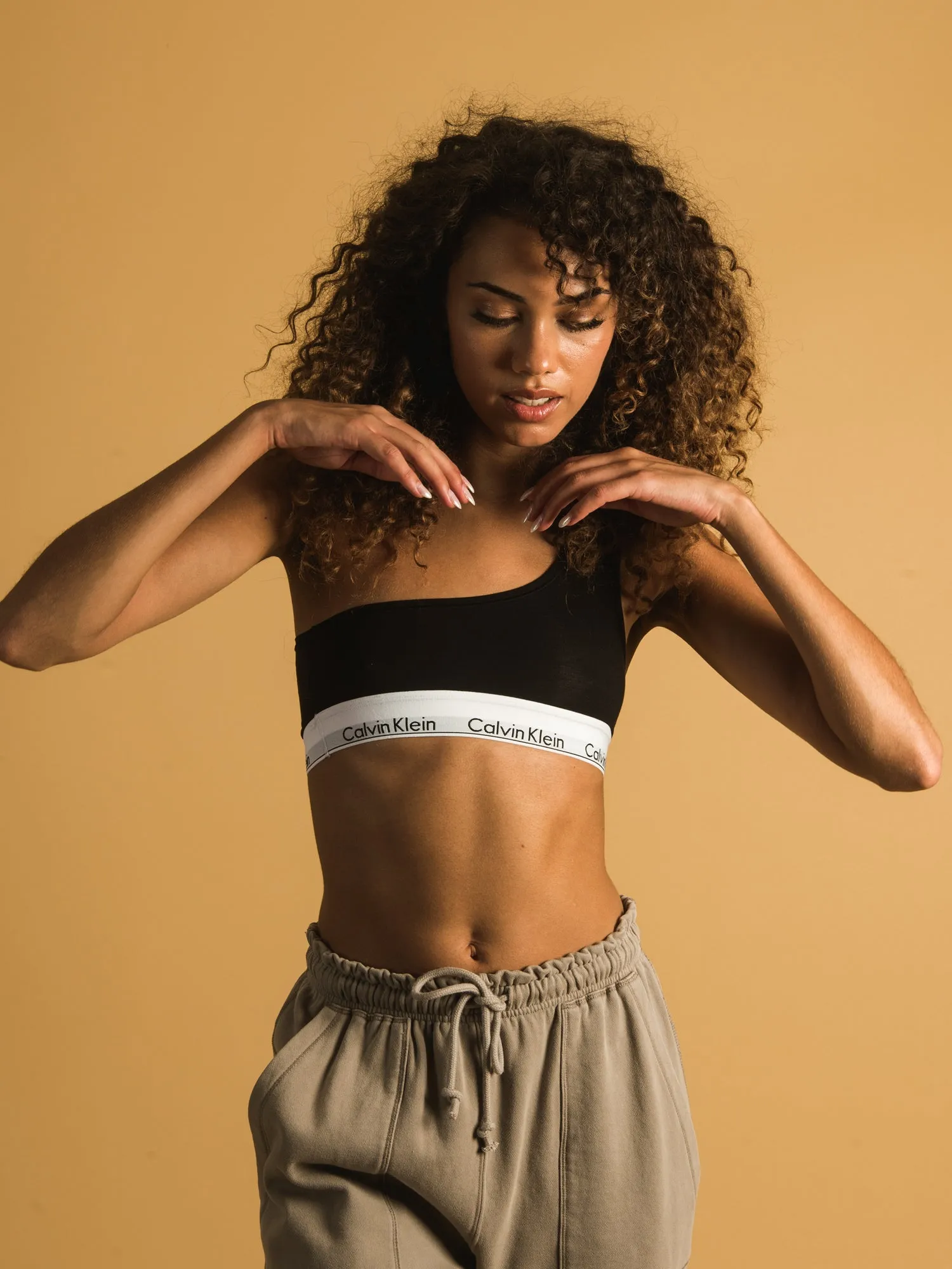 CALVIN KLEIN ASYMETRICAL BRALETTE  - CLEARANCE