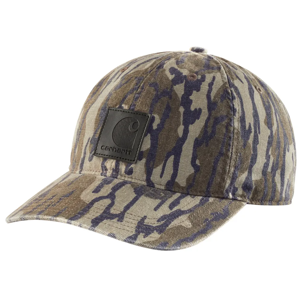 Canvas Camo Cap - G47-Mossy Oak Bottomland Camo | Carhartt 105522