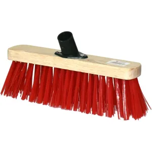 Charles Bentley Red PVC Broom Head 11"