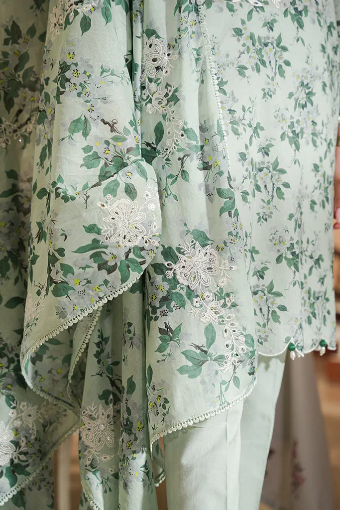 Cross Stitch | Eid Lawn 24 | SAGE SILT