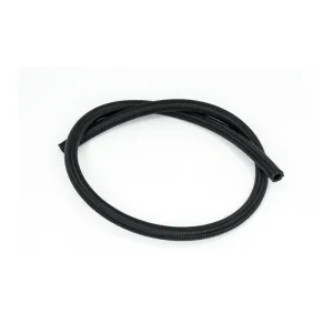 DeatschWerks 6AN Black Nylon Braided CPE Hose 3 Feet
