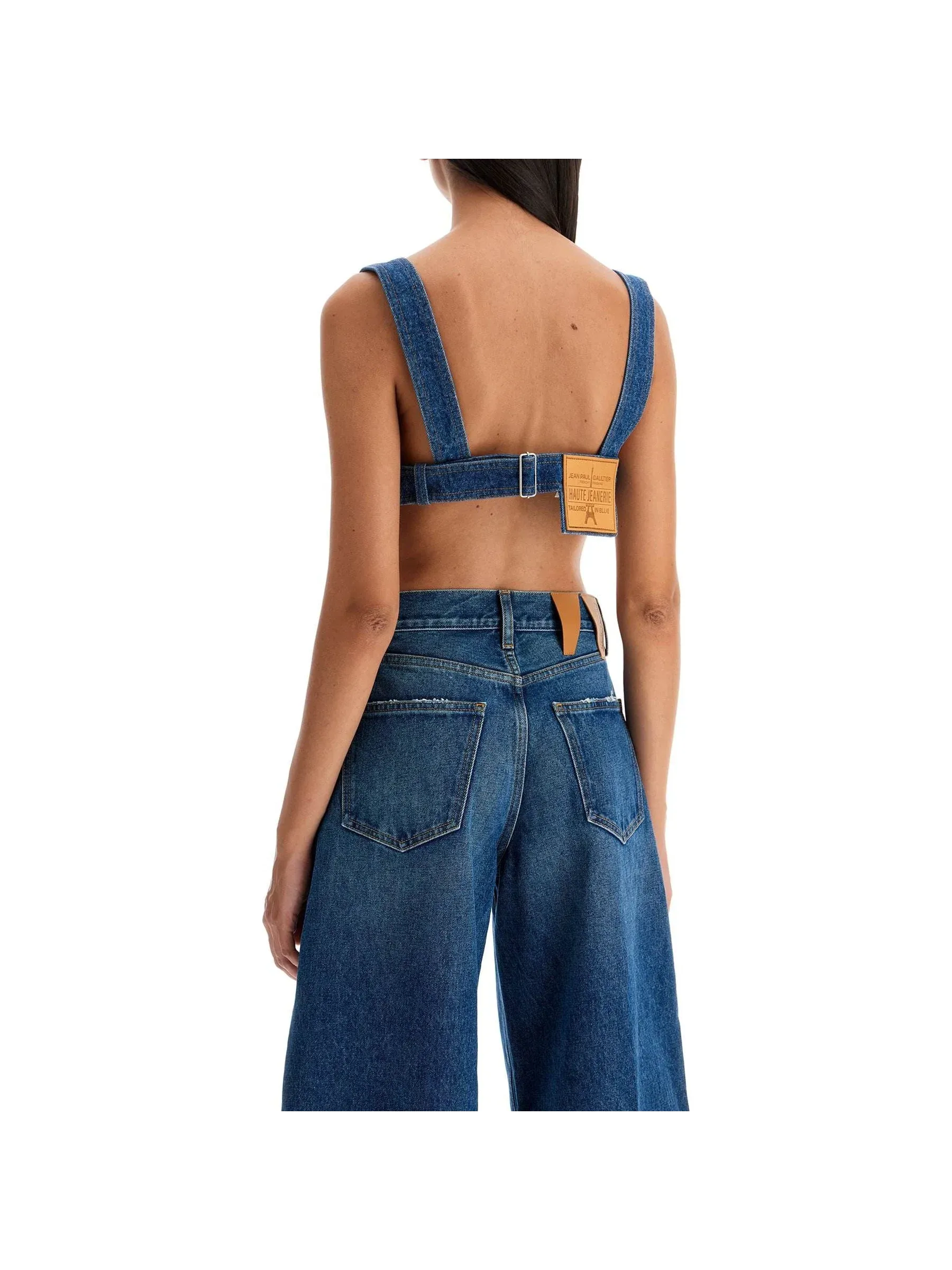 Denim Bralette Top