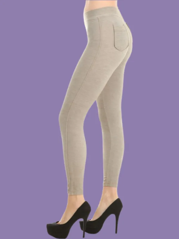 Denim Leggings