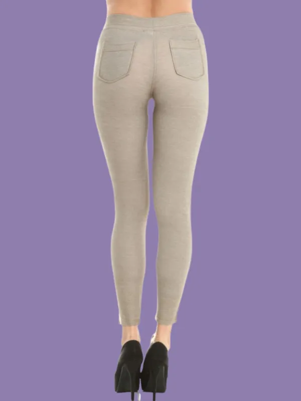 Denim Leggings