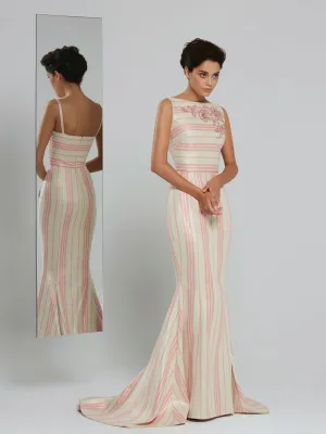 Embroidered Mermaid Dress