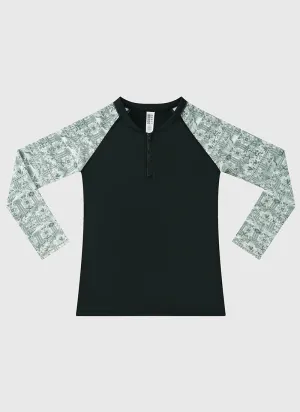 Evergreen Long Sleeve Rash Vest