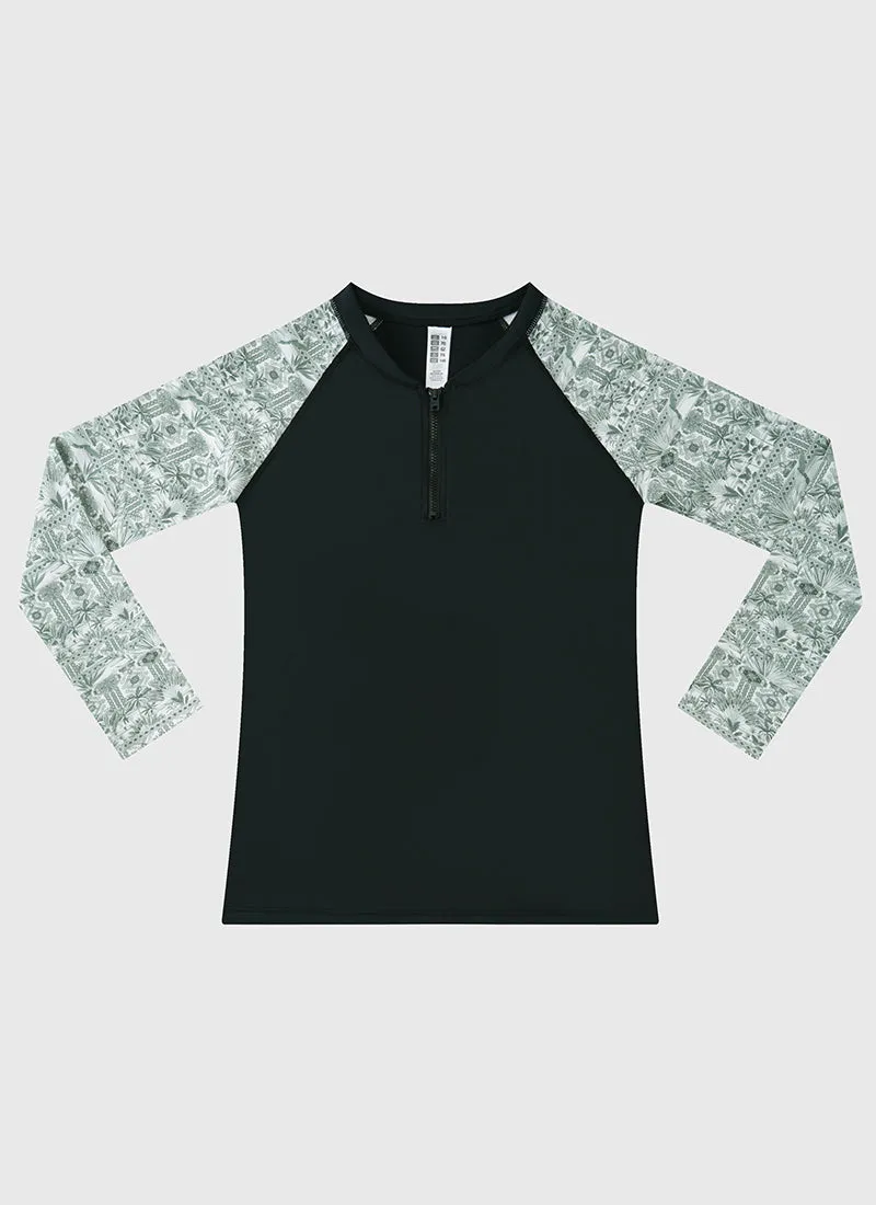 Evergreen Long Sleeve Rash Vest