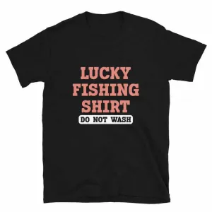 Fishing T-Shirt - Unisex Fishing T-Shirt for Lucky Anglers