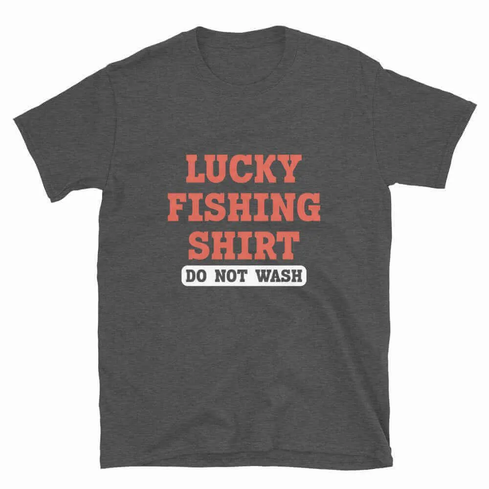 Fishing T-Shirt - Unisex Fishing T-Shirt for Lucky Anglers
