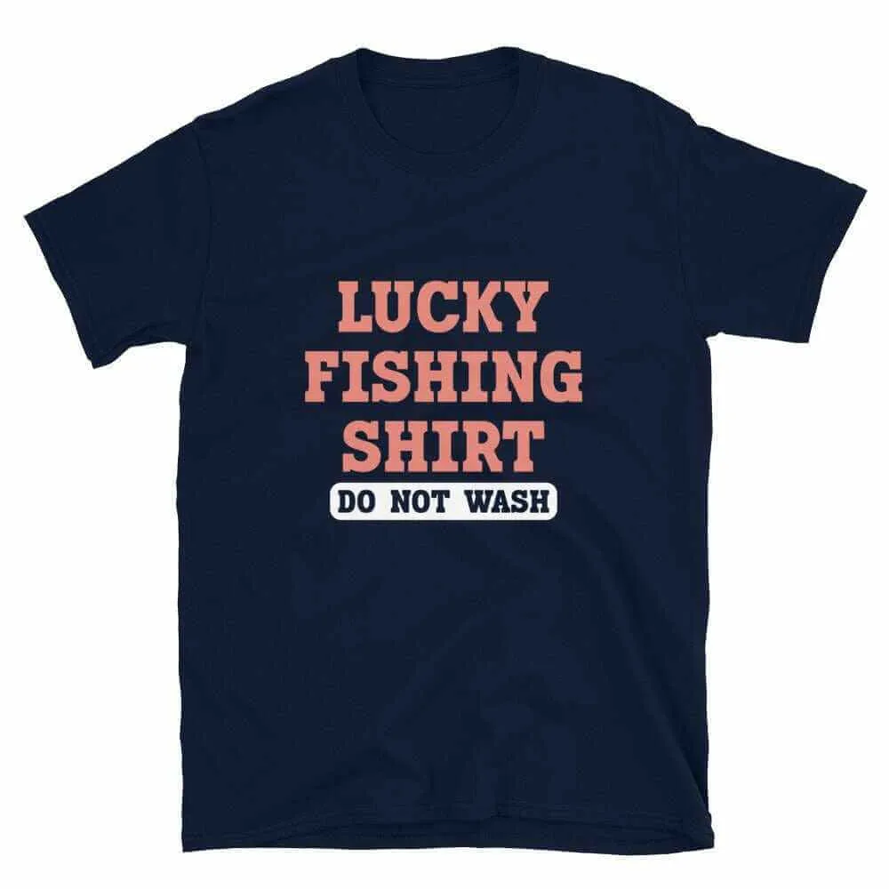 Fishing T-Shirt - Unisex Fishing T-Shirt for Lucky Anglers