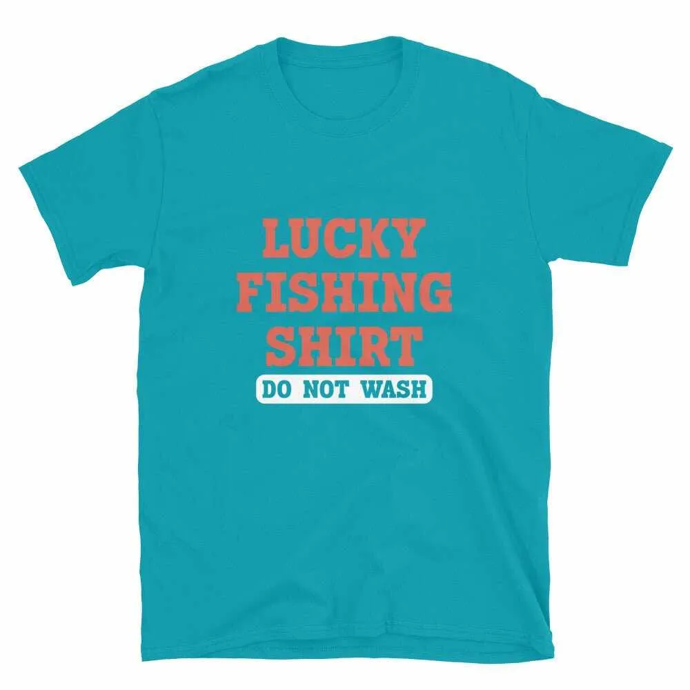 Fishing T-Shirt - Unisex Fishing T-Shirt for Lucky Anglers