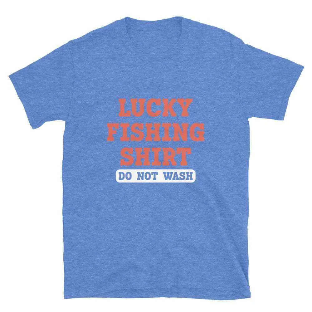 Fishing T-Shirt - Unisex Fishing T-Shirt for Lucky Anglers