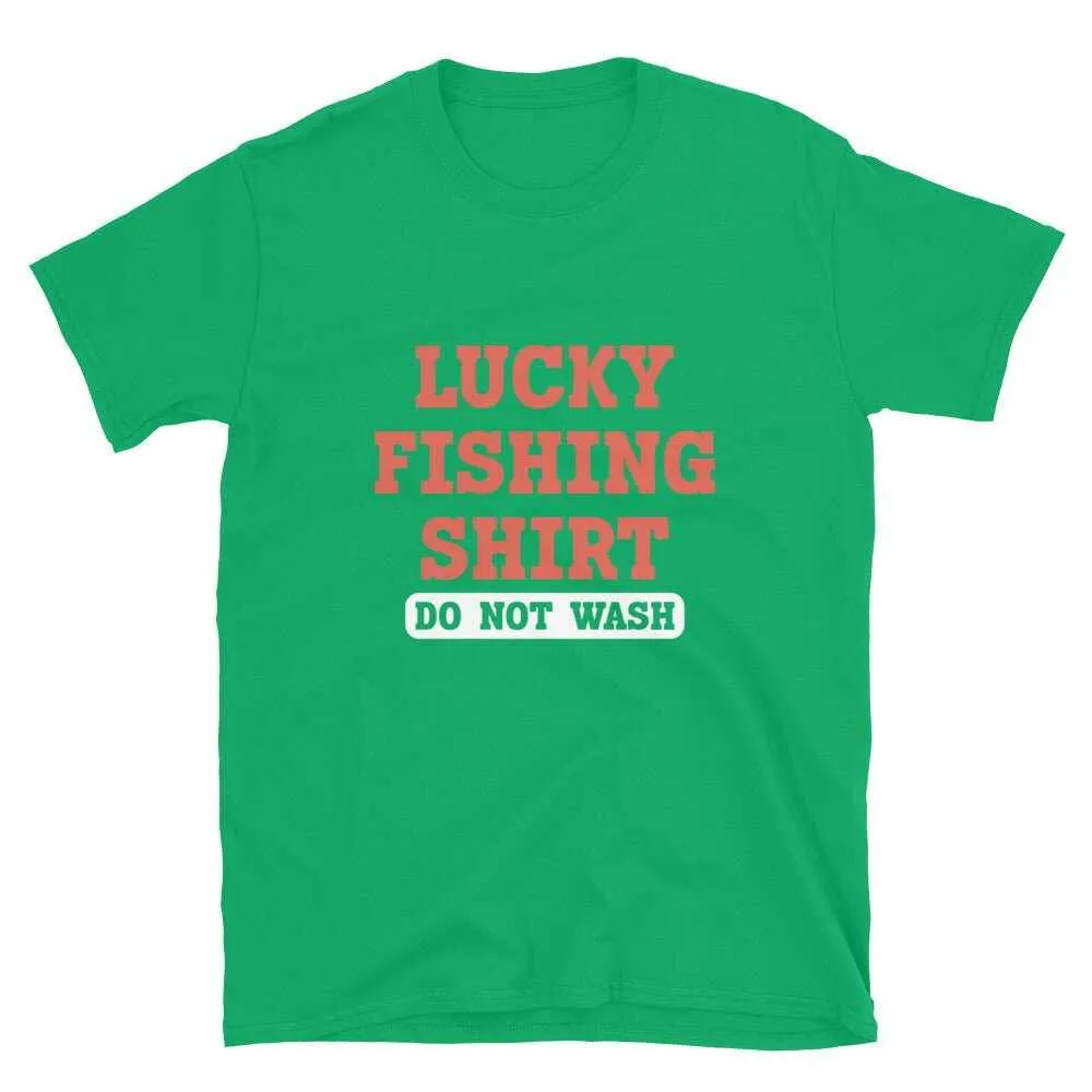 Fishing T-Shirt - Unisex Fishing T-Shirt for Lucky Anglers