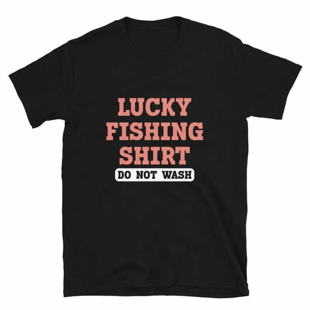 Fishing T-Shirt - Unisex Fishing T-Shirt for Lucky Anglers