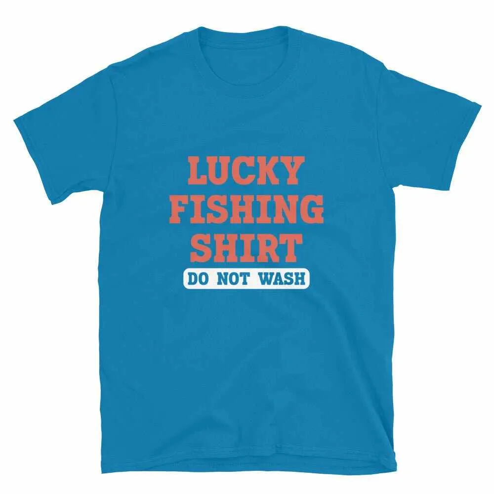 Fishing T-Shirt - Unisex Fishing T-Shirt for Lucky Anglers