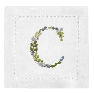 Flowering Vine Alphabet Cocktail Napkins