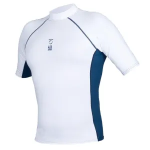 Fourth Element Hydroskin Rash Vest Short Sleeved - Men's White/Blue