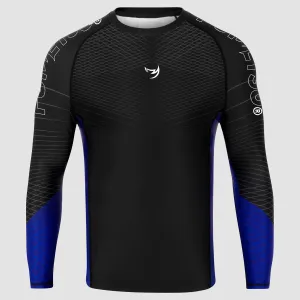 Fumetsu Competitor MK2 Long Sleeve Rash Guard Black/Blue