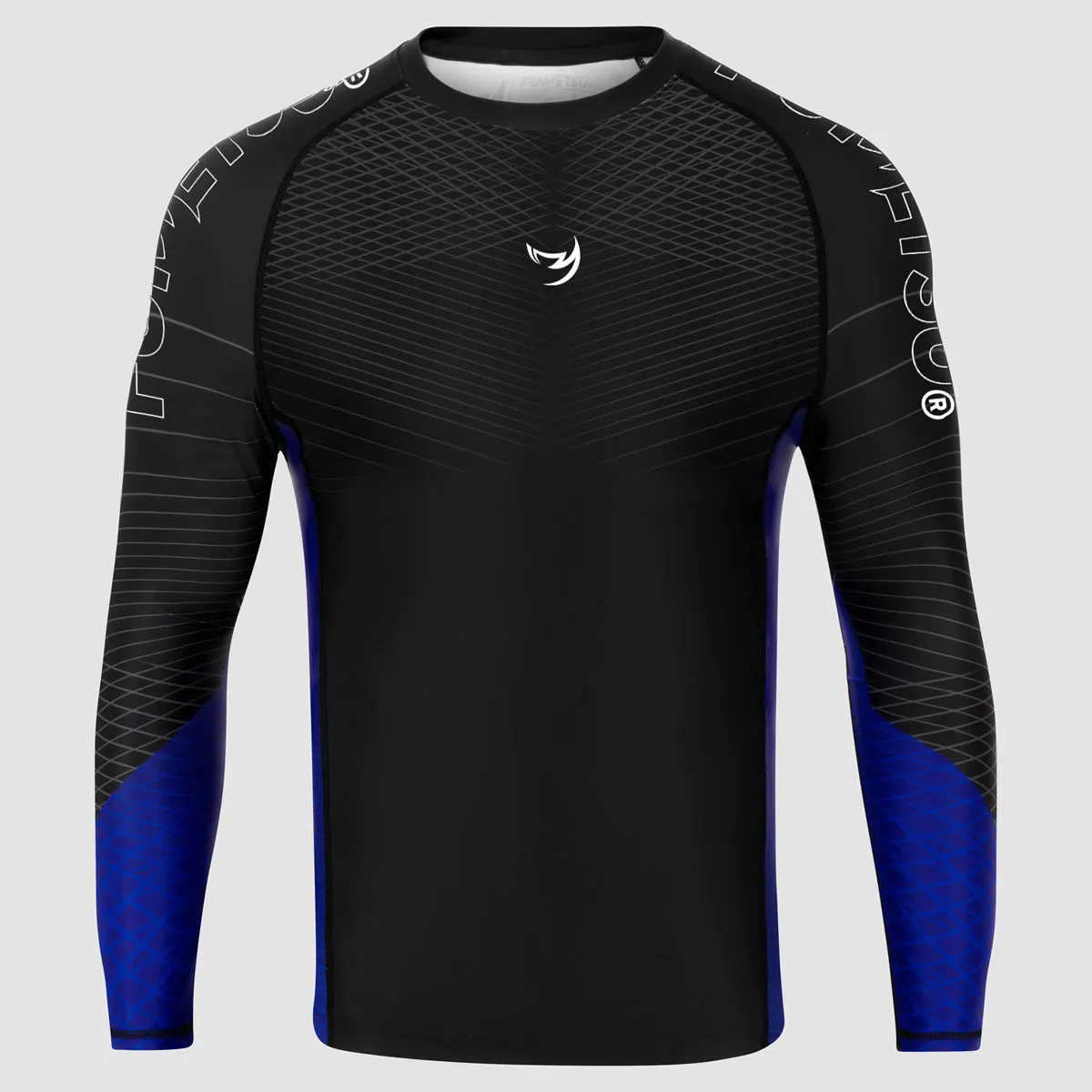 Fumetsu Competitor MK2 Long Sleeve Rash Guard Black/Blue