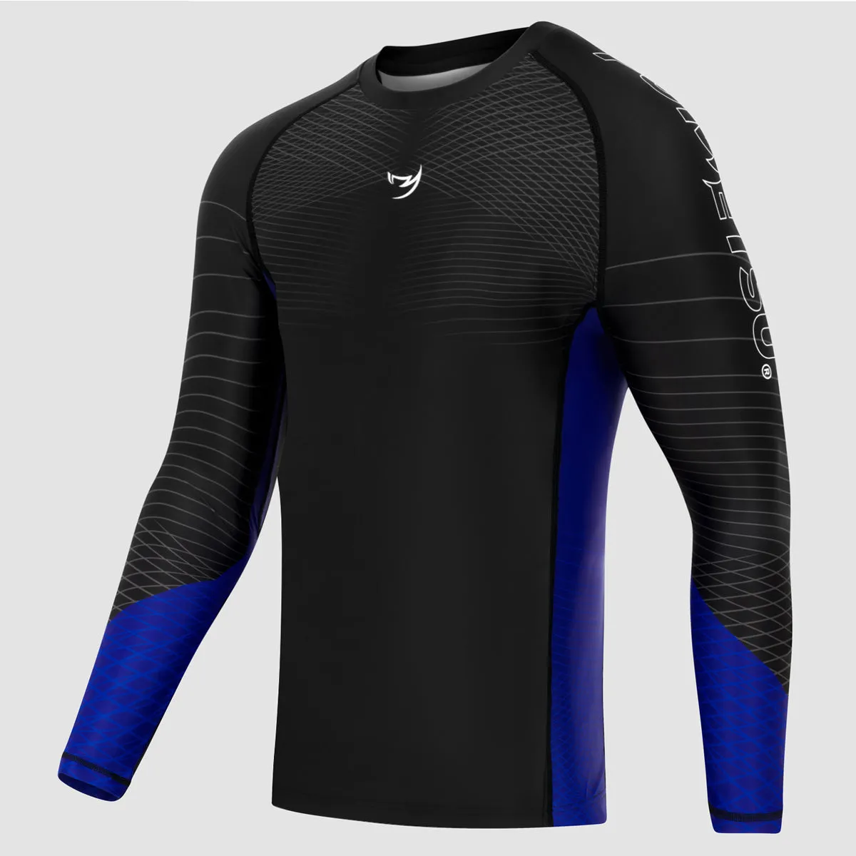 Fumetsu Competitor MK2 Long Sleeve Rash Guard Black/Blue