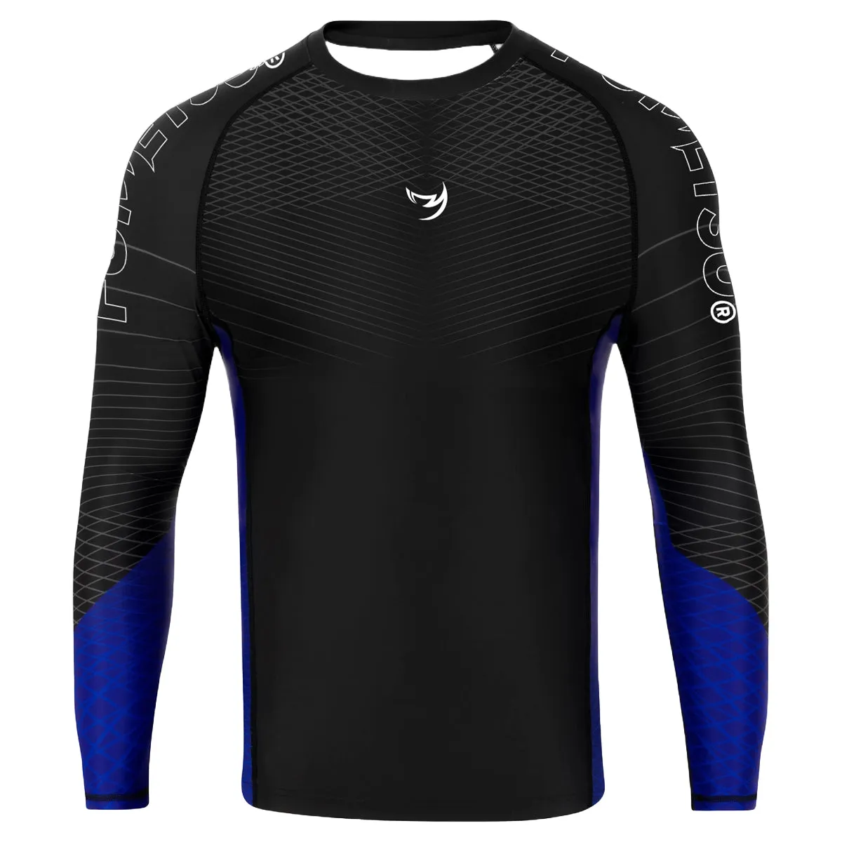 Fumetsu Competitor MK2 Long Sleeve Rash Guard Black/Blue