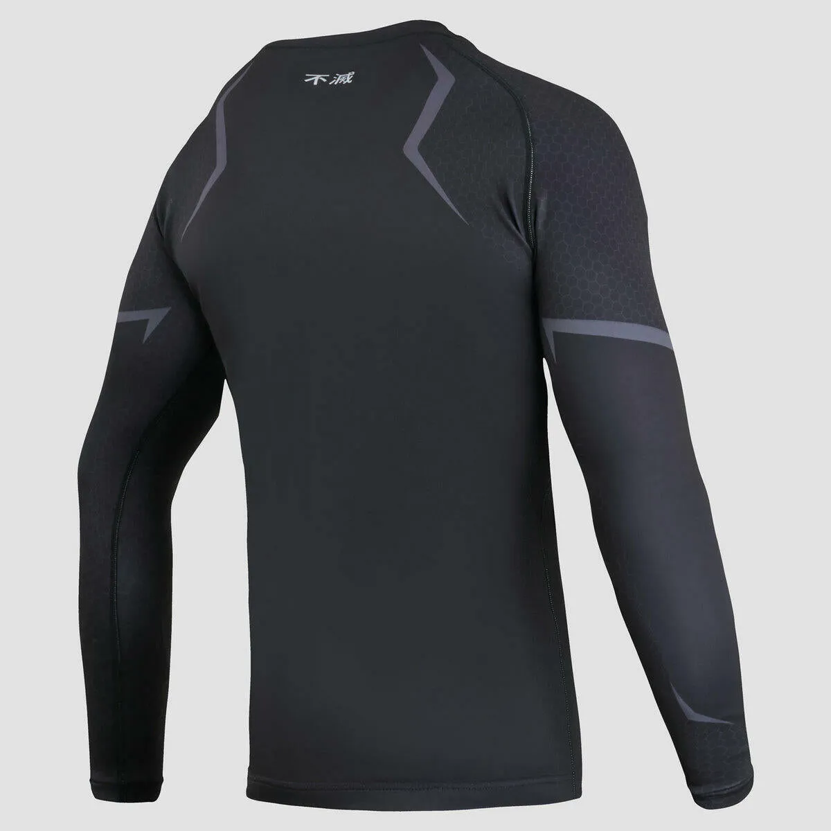 Fumetsu Ghost MK2 Long Sleeve Rash Guard Black